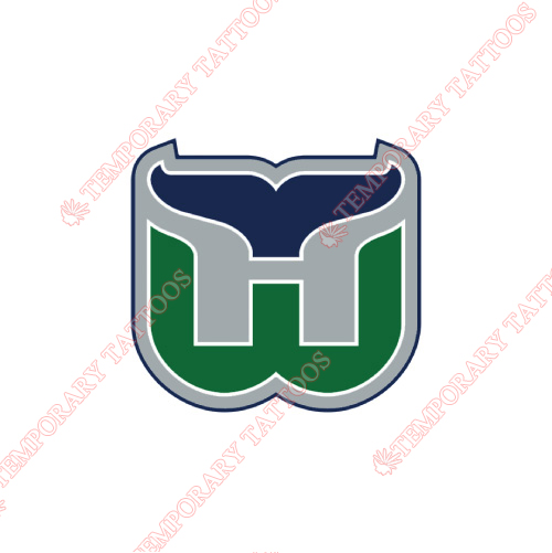 New England Whalers Customize Temporary Tattoos Stickers NO.7129